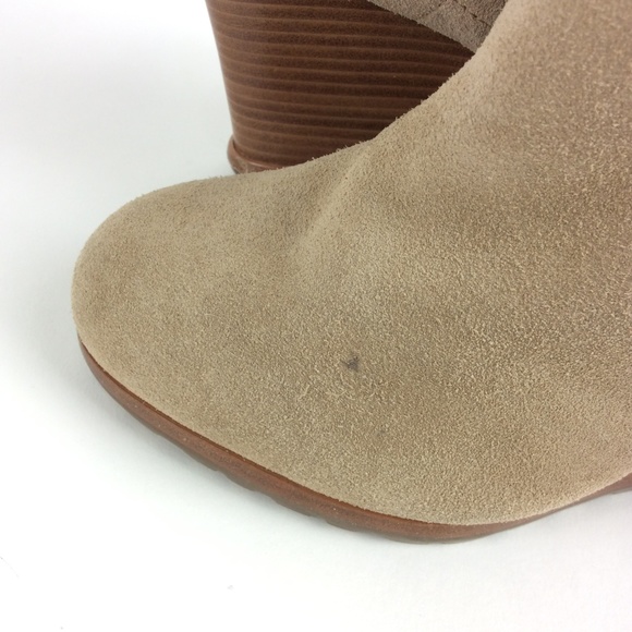 Michael Kors Women's Double Zip Wedge Bootie - Picture 4 of 6